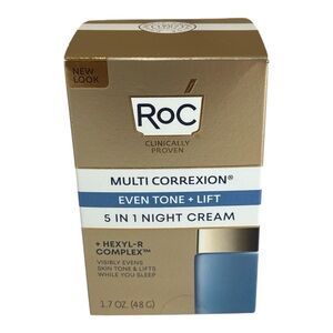 RoC Multi Correxion 5 in 1 Night Cream Even Tone + Lift Night Cream, 1.7 oz